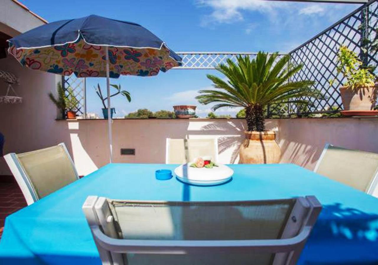 Camera Con Terrazza E Vista Su Villa Malfitano Палермо Екстериор снимка